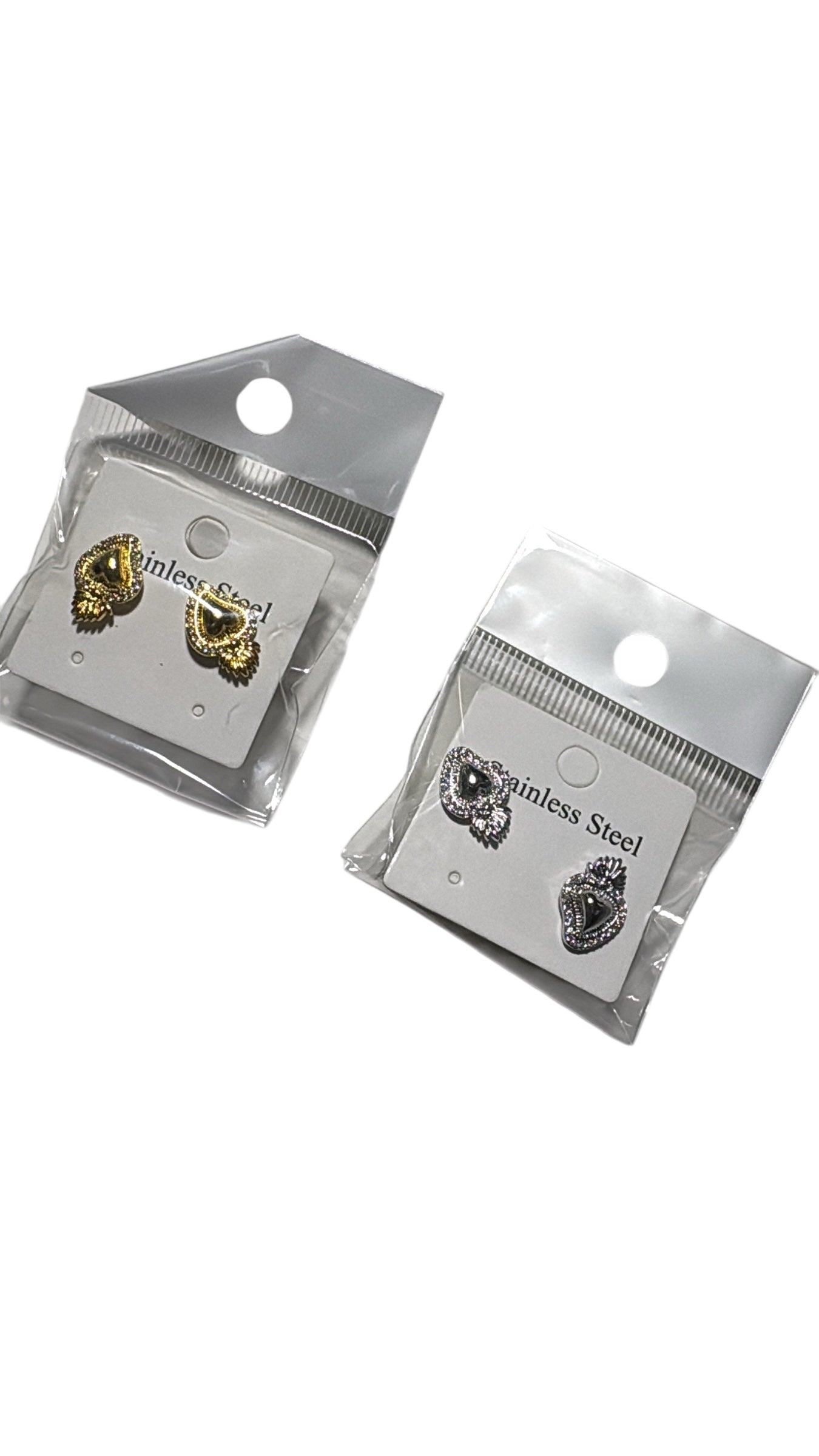 Orecchini Cuore Sacro