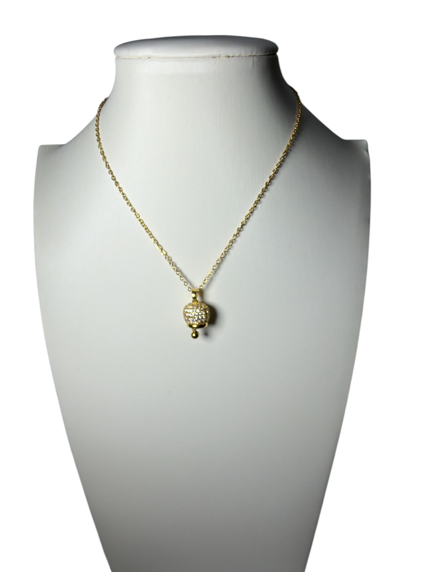 Collana con Campanella Brillantinata
