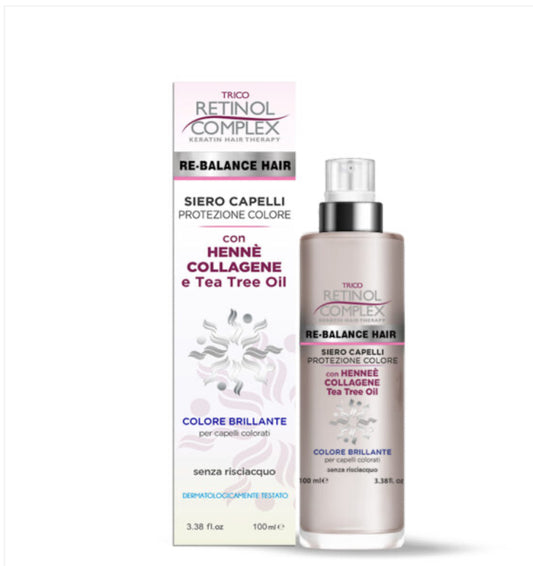 SIERO CAPELLI PROTEZIONE COLORE CON HENNE’ & COLLAGENE 100ml