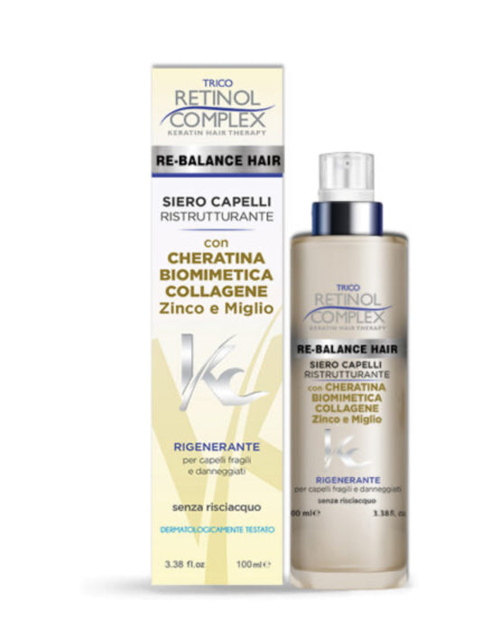 SIERO CAPELLI CON CHERATINA BIOMIMETICA 100ml